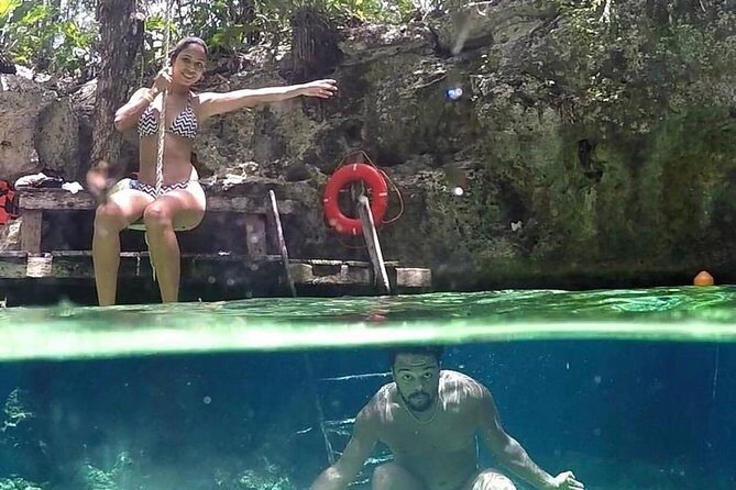 Tulum coba and cenote swim drinks included - Key Points