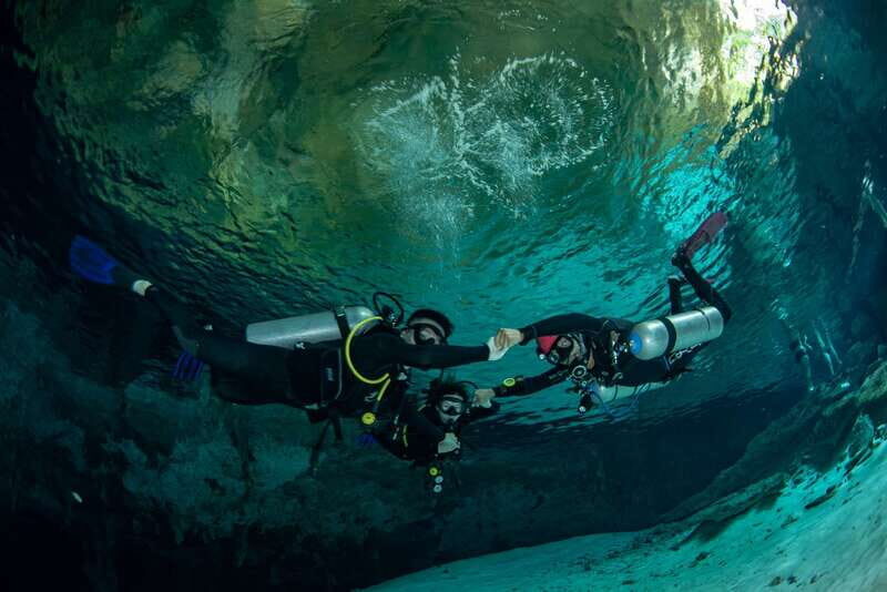 Tulum : Dos Ojos cenote 2 scuba dives (certified divers) - Included and Not Included