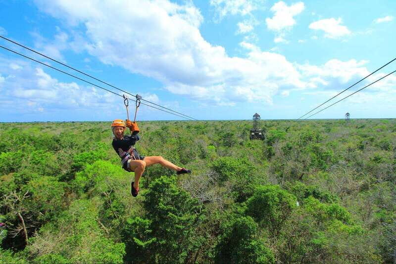 Tulum: High End ATV! Zipline circuit with different flights - FAQs