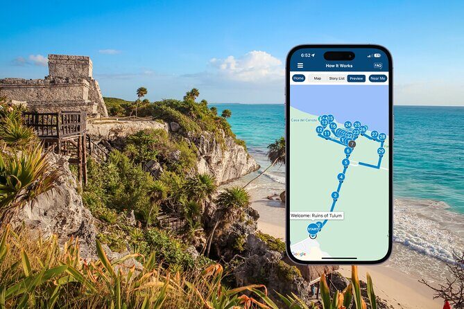 Tulum Mayan Ruins: Self-Guided Walking Audio Tour Experience - Exploring the Tulum Mayan Ruins with a Self-Guided Audio Tour