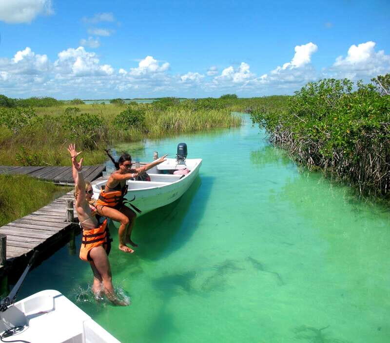 Tulum: Sian Ka'an Lagoons and Cenote Escondido Tour - Key Points