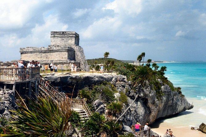Tulum,Coba,Cenote & Playa Del Carmen + Transportation from Cancun - Swimming in Tamcach-Ha Cenote