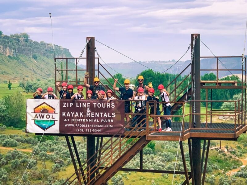 Twin Falls: Zip Line Tour - The Scenic Value