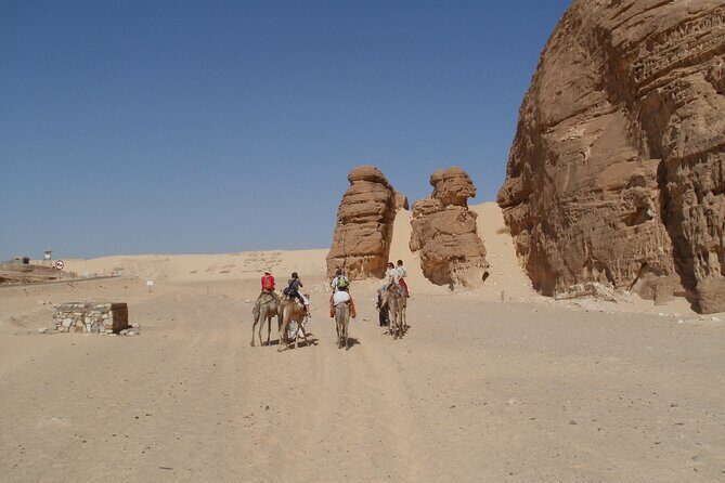 Two Days Camel Safari from Dahab - Day 1: From Dahab to Ain Khudra Oasis via White Canyon