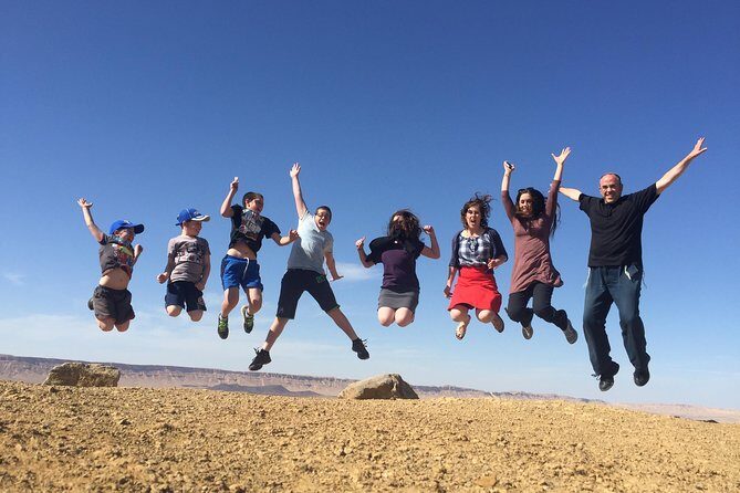 Two hour guided jeep tour in to and around the Ramon crater - Key Points