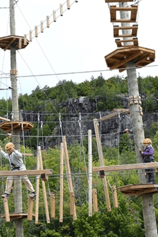 Tyroparc: La Cité des Bois Obstacle Course in Laurentians - What to Expect at Tyroparc’s La Cité des Bois
