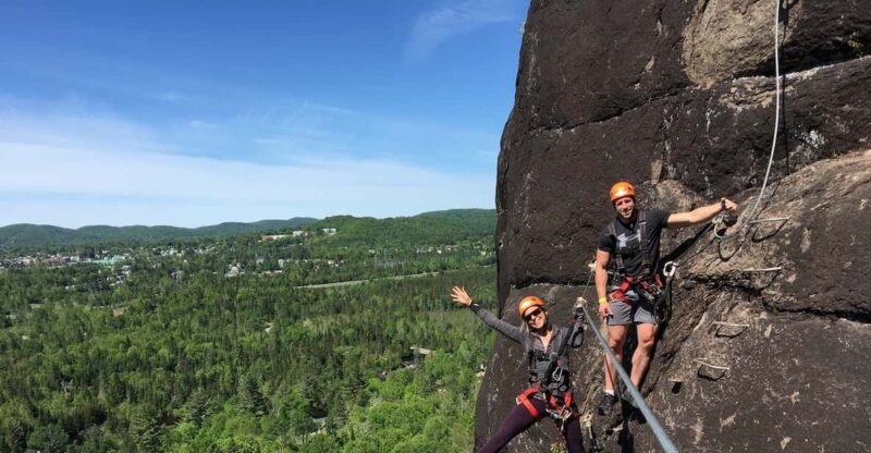 Tyroparc: Via Ferrata and Hiking in the Laurentians - The Return Journey