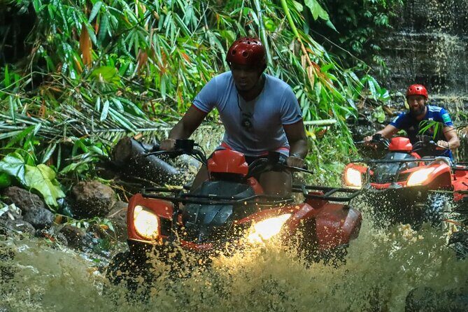 Ubud ATV Ride through River Jungle Rice Fields Puddles - The Experience of the Guides