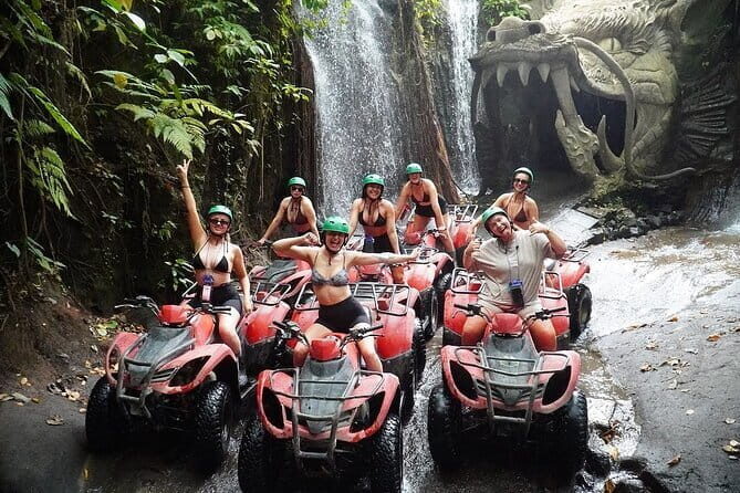 Ubud ATV Ride with Waterfall, Dragon Cave & Lunch 2 Hours - The Sum Up