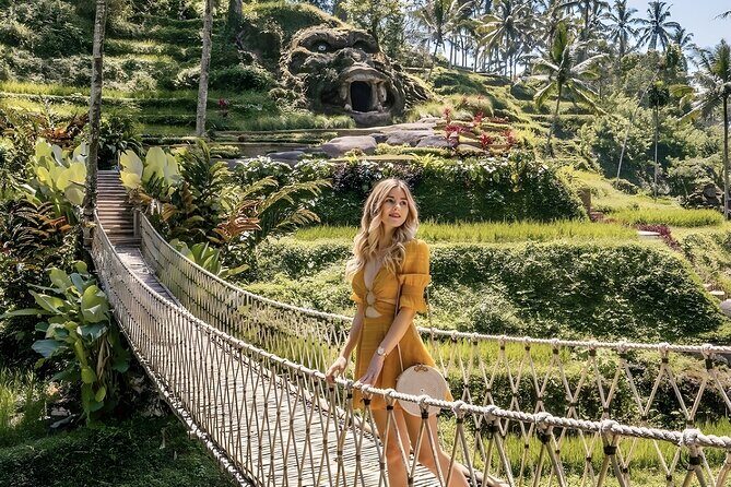 Ubud Tour with Monkey Forest Waterfalls Temples and More - Key Points