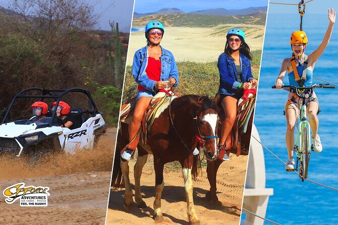 Ultimate Cabo Adventure UTV Horseback and Sky Bike Combo - Introduction
