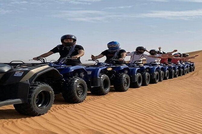 Ultimate Desert Experience Quad Bike, Sandboarding, Camel Ride - Cultural and relaxing stops