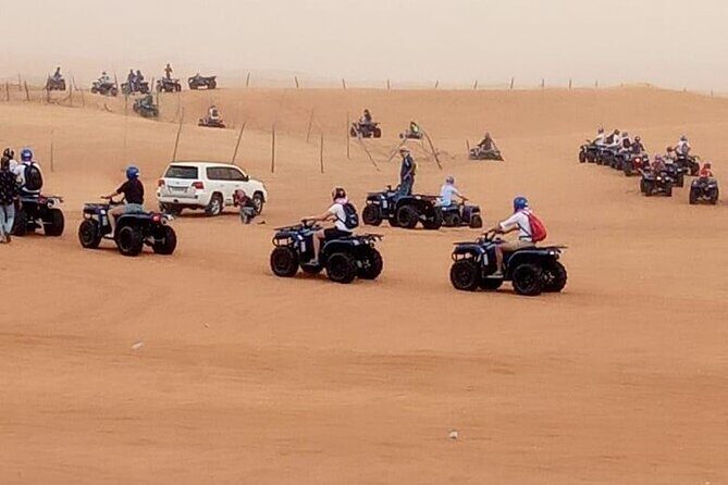 Ultimate Desert Experience Quad Bike, Sandboarding, Camel Ride - Additional details and considerations
