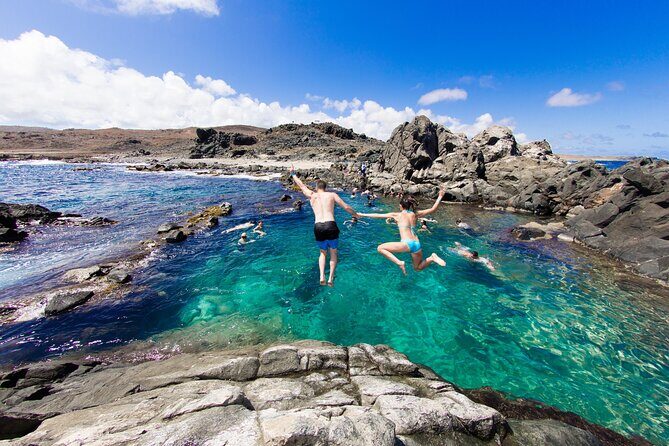 Ultimate Island Jeep Safari with Natural Pool, Baby Beach & Lunch - Key Points