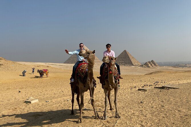 Ultimate private Giza Pyramids Tour: Camel Ride & Lunch Adventure - The Great Sphinx and the Valley Temple