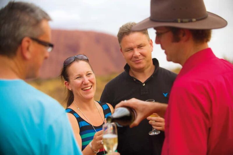 Uluru 1.5-Hour Sunset Tour with Sparkling Wine & Cheeseboard - Key Points