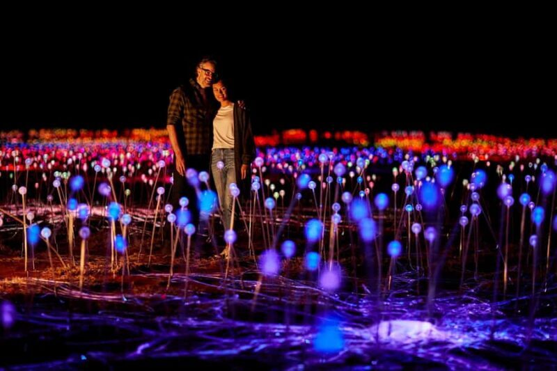 Uluru: Field of Light Sunrise Tour with Hot Drinks - Key Points