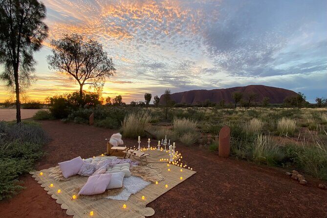 Uluru Sunset Luxury Picnic for 2 - The Experience in Detail