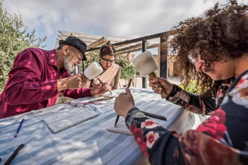 Umm Qais: Learn Stone Masonry with Roman Tools - Visualizing the Experience