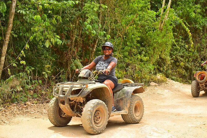 Unforgettable off-road experience from Cancun. Ziplines & cenote! - Key Points