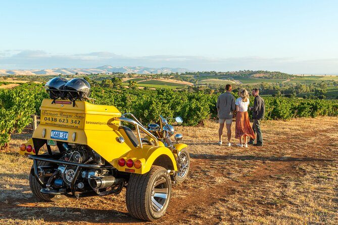 Unique Trike Barossa Valley Half Day Private Tour For 2 - Key Points