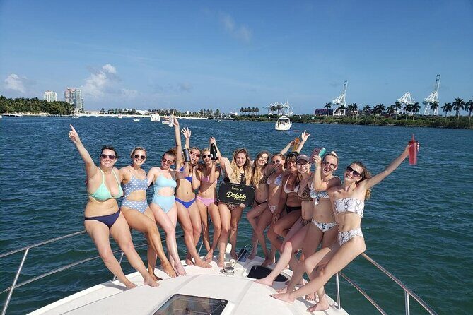 Up to 34Pax Bachelorette party boat & Yacht Rent Miami - The Sum Up