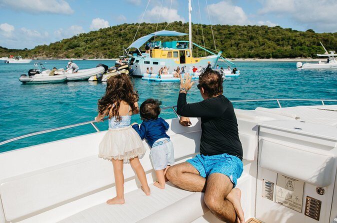 USVI Private Boat Charter Adventure - Final Stop: Lovango Resort + Beach Club