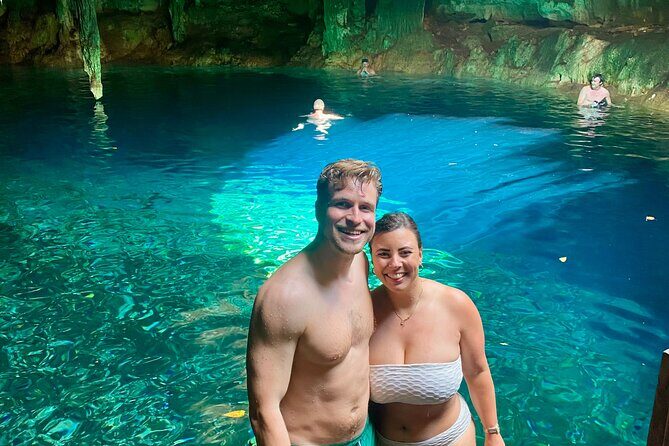 Uxmal Tour, Cenote and Typical Food Leaving from Merida - Swimming in Cenote Kankirixche