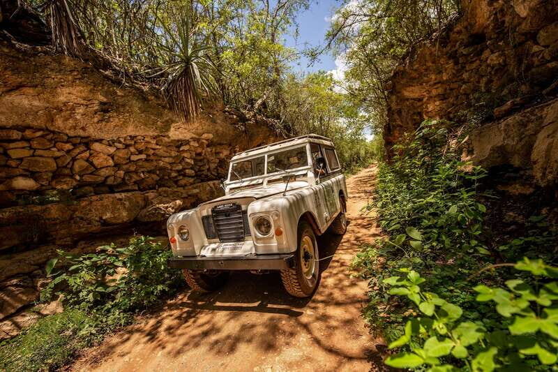 Uxmal: Vintage Land Rover Expedition to Uxmal Cenotes - The Route and Experience