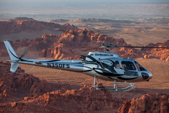 Valley of Fire Helicopter Tour and Landing with Champagne Toast - FAQ