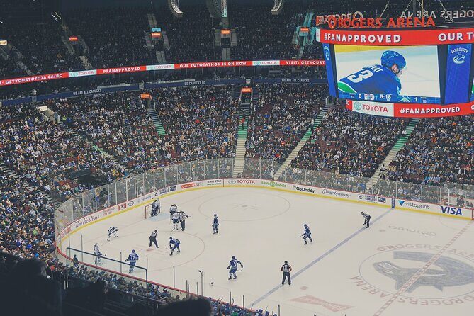 Vancouver Canucks Ice Hockey Game Ticket at Rogers Arena - The Experience of Watching the Canucks at Rogers Arena