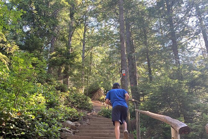 Vancouver's Natural Stair Master Workout, With Beach Walk - The Stair Climb: A True Challenge