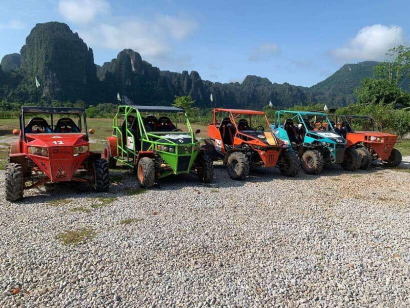 Vang Vieng: Hot Air Balloon and Go Kart Ride - Key Points