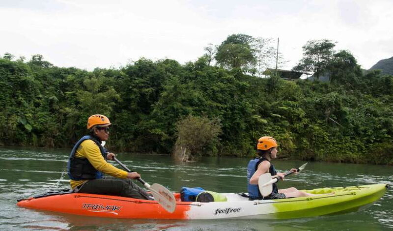 Vang Vieng: Kayaking & Cave Tubing with Zip Line/Blue Lagoon - What Travelers Are Saying