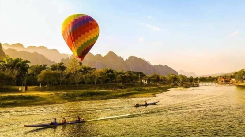 Vang Vieng: Kayaking & Hot Air Balloon with Hotel Pick-Up - What’s Included and What’s Not
