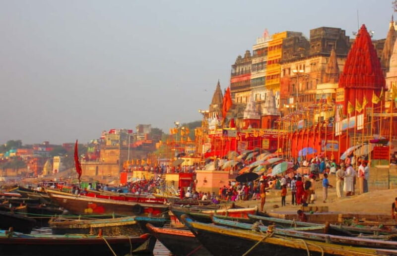 Varanasi: Day Visit to Sarnath with Drifting and Ganga Aarti - The Enchanting Ganga Aarti: Spirit and Spectacle