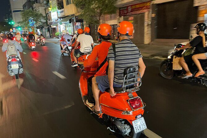 Vespa Female Ao Dai riders Night Street Food + Train Street Tour - The Sum Up: Is It Worth It?