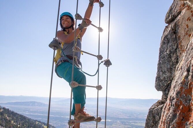 Via Ferrata Adventure at Jackson Hole Mountain Resort - The Benefits of Guided Climbing
