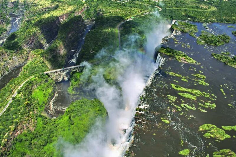 Victoria Falls: 12-13 min Helicopter Flight - Key Points