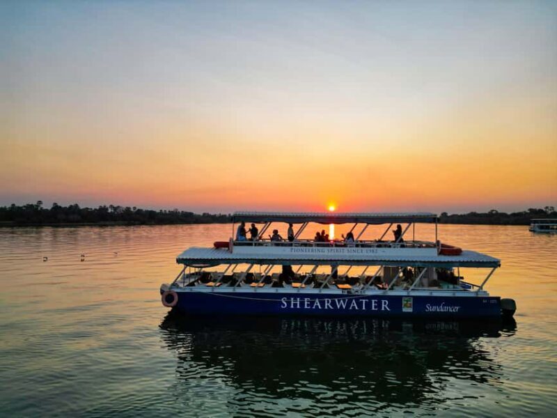 Victoria Falls: Sunset Cruise with 2 Shearwater Activities - Key Points