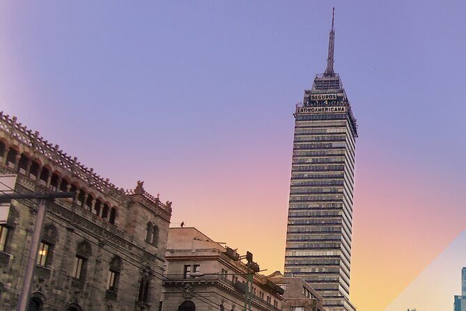 Viewpoint Torre Latino Panoramic view of Mexico City - Key Points
