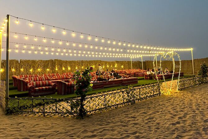 VIP Desert Safari Abu Dhabi with Private Seating Area - A Detailed Look at the Experience