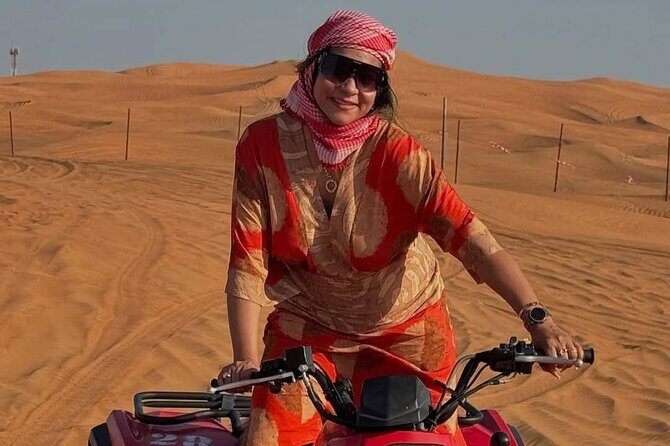 Vip Evening Desert Safari with quad bike,Camel Riding & Dinner - FAQ