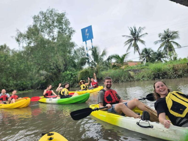 VIP NEW Tour 1Day Cu Chi Tunnels and Kayak Adventure Mekong - Key Points