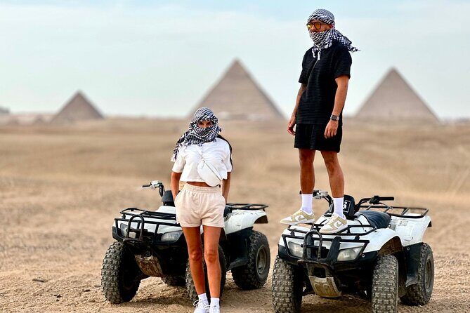 VIP Private Tour Giza Pyramids ,Sphinx , Quad Ride, Camel Ride - The Itinerary Breakdown: What Youll Experience