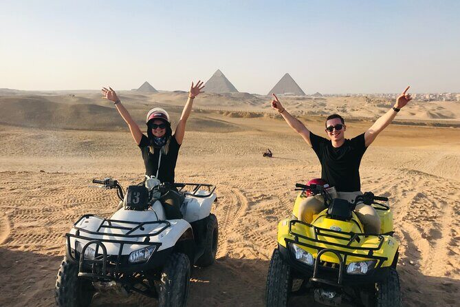VIP Pyramids,Camel,Quad Bike(ATV) lunch,Tickets & dinner Cruise - The Sphinx and Valley Temple