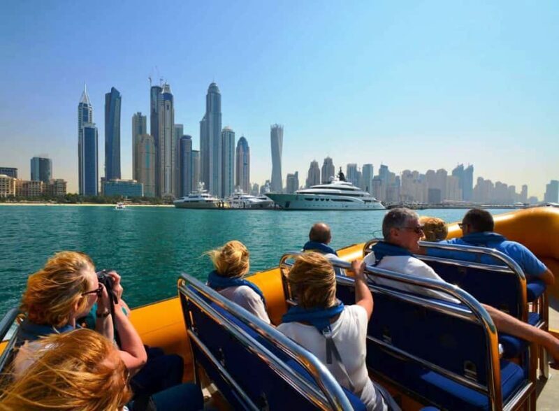 Visions of Dubai City Tour with Speedboat and Dubai Frame - The Experience in Depth