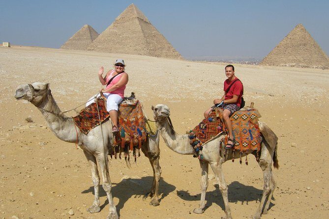visit the pyramids of Giza + the necropolis of Saqqara + the Memphis site. - Discovering the Pyramids of Giza: The Iconic Wonder