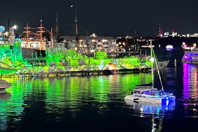 Vivid 90-Minute Sydney Harbour Catamaran Cruise with BYO Drinks - The Experience in Detail