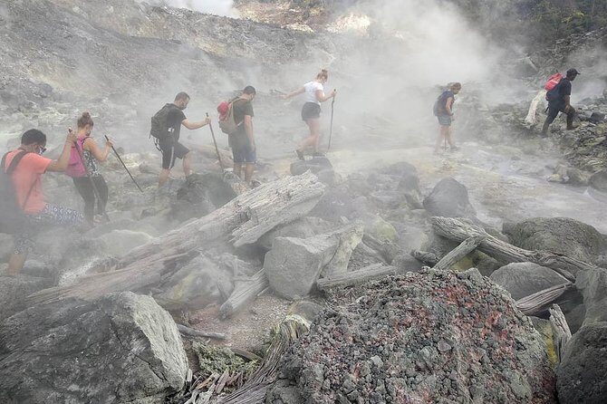 volcano hike and jungle trekking adventure - The Itinerary in Detail
